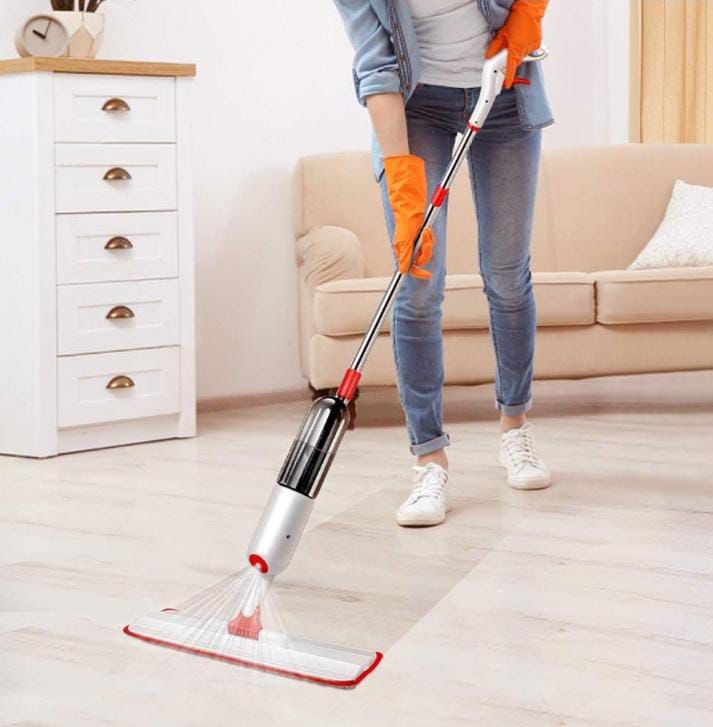 Universal Rotating Flat Mop – Easy Reach Cleaning Tool