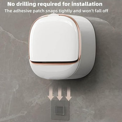 Designer Soap Holder with Self-Draining Tray – Premium Bathroom Accessory