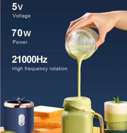 Mini Portable Blender – Personal Smoothie & Juice Maker